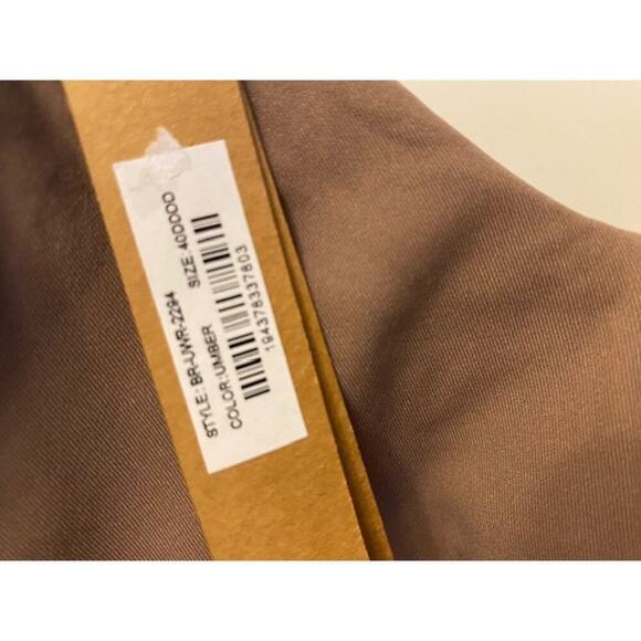 Skims Women's T Shirt Bra 40DDDD Umber NWTs - Picture 3 of 4